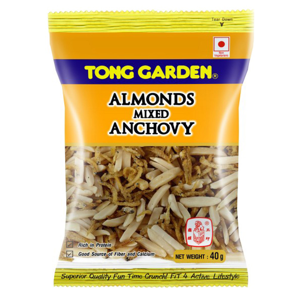 Tong Garden Almonds Mixed Anchovy 30g Fresh Groceries Delivery Redtick