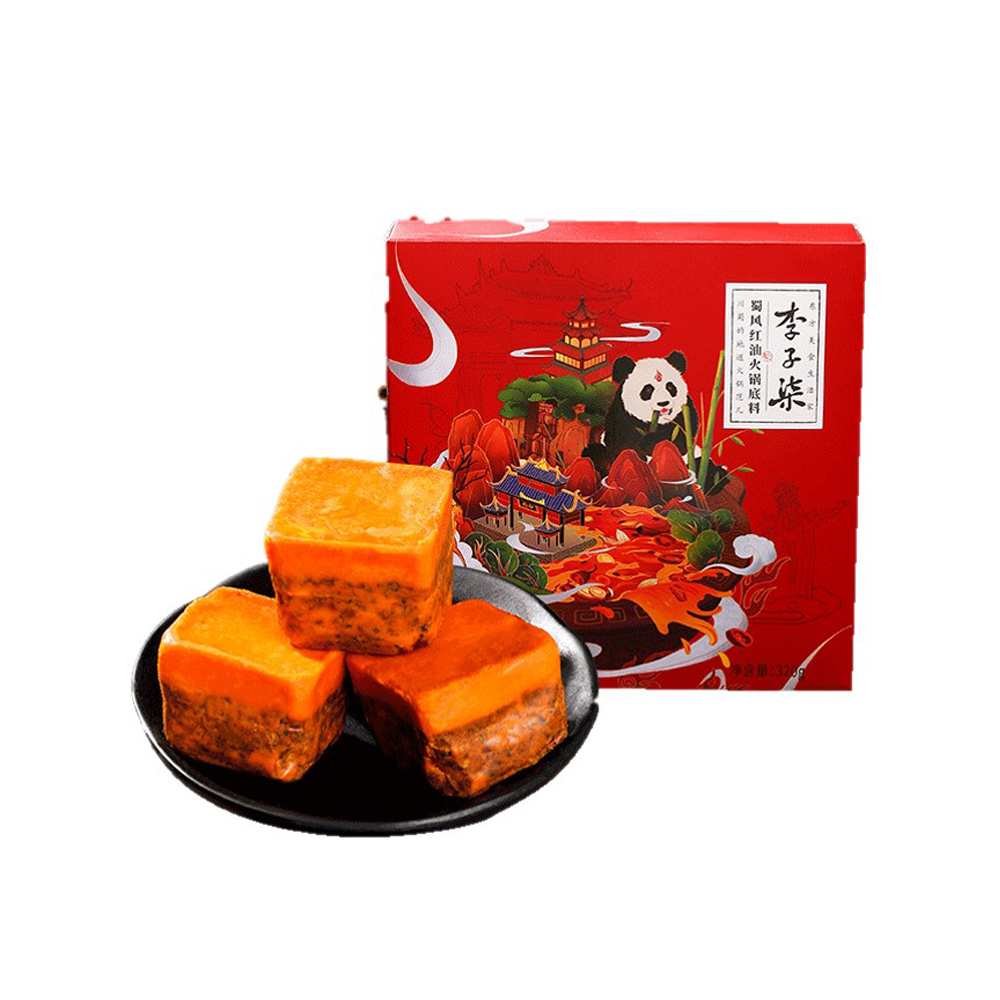 Liziqi Shufeng Red Oil Hot Pot Base Fresh Groceries Delivery Redtick